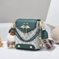 Women's Mini Double-Strap PU Shoulder Bag