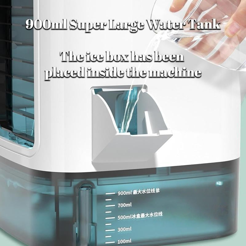❄️Portable Mini Silent Ice Mist Air Cooler
