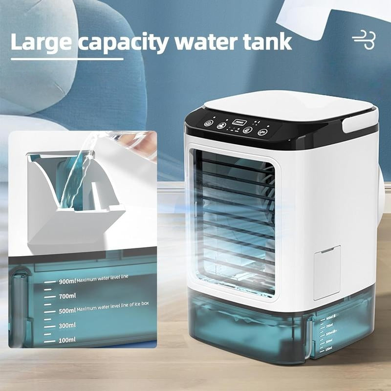 ❄️Portable Mini Silent Ice Mist Air Cooler