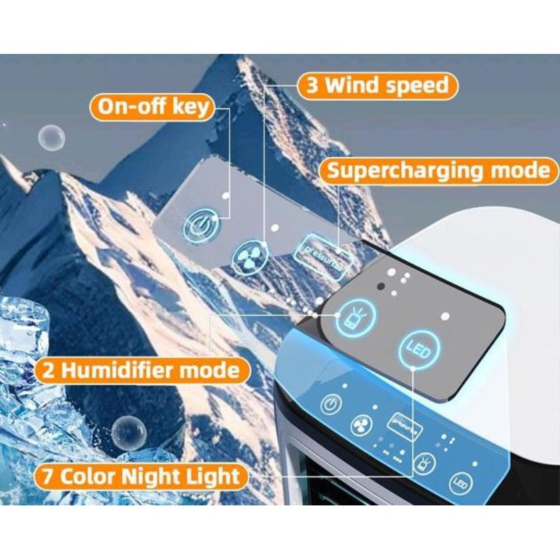 ❄️Portable Mini Silent Ice Mist Air Cooler