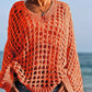 🎉Limited Sale🎉Women’s Casual Solid Color Crochet Knit Top