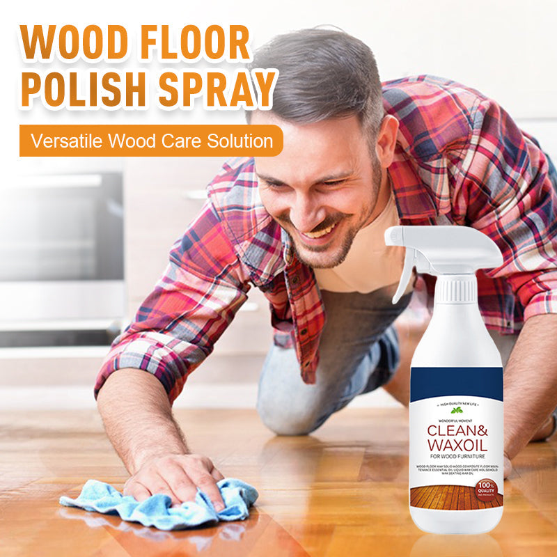 Wood Floor Cleaner & Polish Spray