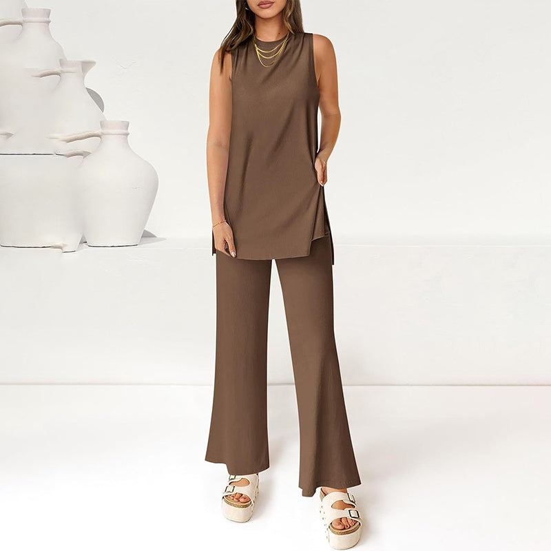 🌸New Arrival 49%OFF💖 Women's Sleeveless Top & Pants 2-Piece Set