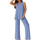 🌸New Arrival 49%OFF💖 Women's Sleeveless Top & Pants 2-Piece Set