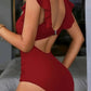 🎁LAST DAY SALE - 49% OFF👗Sexy ruffled one-piece swimsuit
