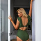 🎁LAST DAY SALE - 49% OFF👗Sexy ruffled one-piece swimsuit