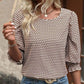 Women's Casual Printed Round Neck Top