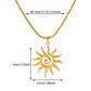 🎁Sale For 50% OFF🎁🔆Elegant Stylish Openwork Sun Necklace💕💎