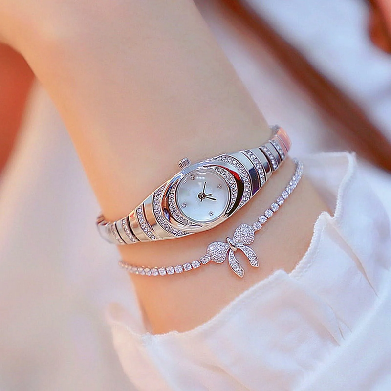 🔥Hot Sale 49% OFF💎Women’s Rhinestone Bracelet Watch⌚🎁 Free shipping for orders over $50