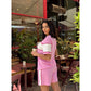 Women's Crew Neck Short Sleeve and Shorts Set