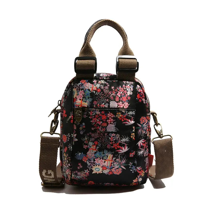💥Women's Fashion Print Multi-Layer Shoulder Bag💕