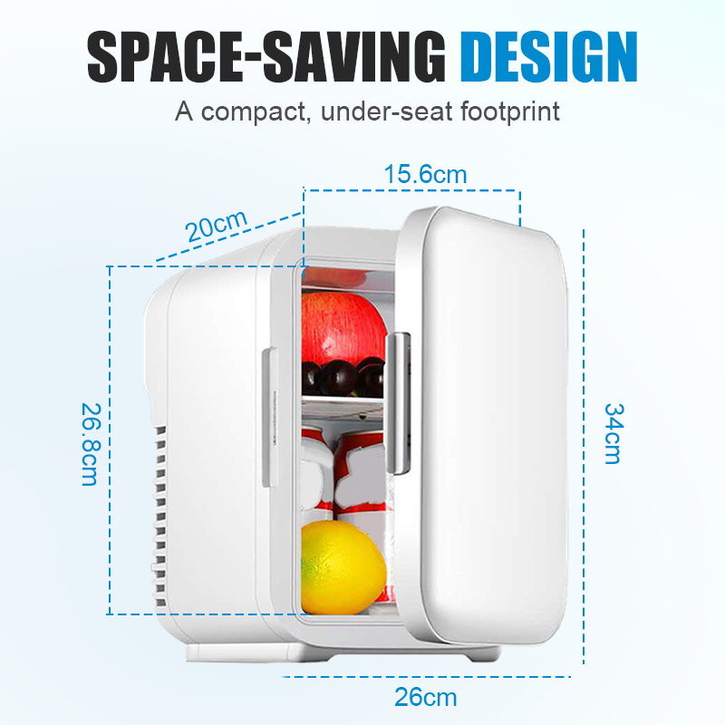 ❄️🔥 4L mini car refrigerator is online!