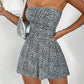 Stylish Strapless Bodycon Jumpsuit