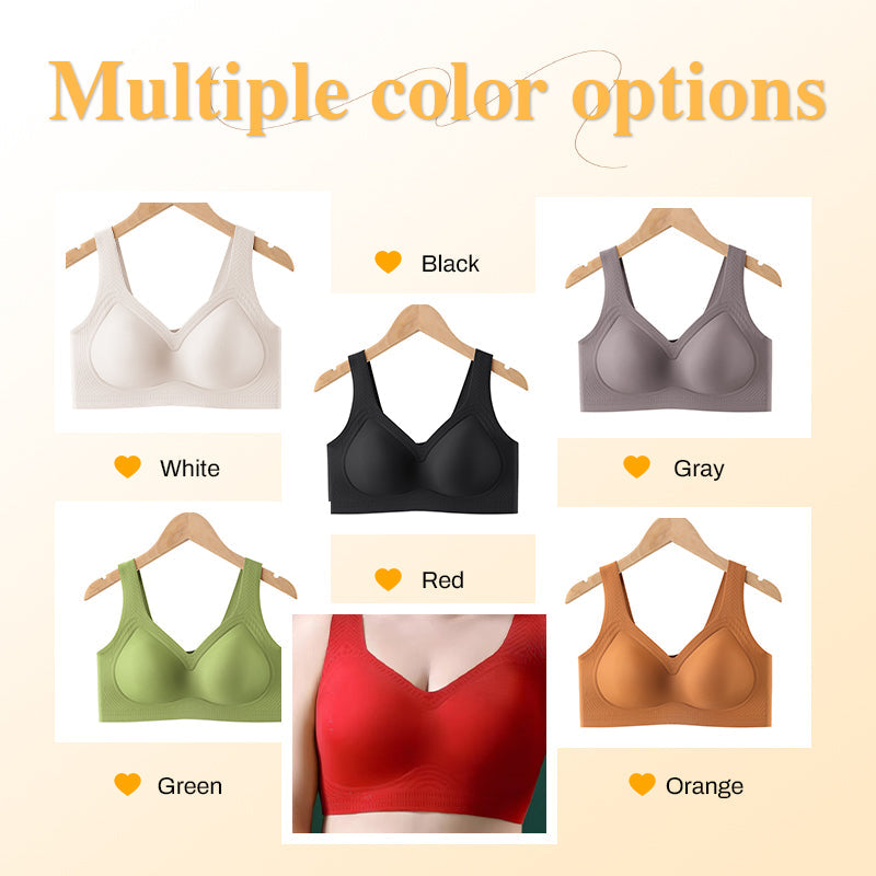 💖Breathable Soft Seamless Tank-Style Bra