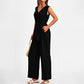 🌸New Arrival 50%OFF💖 Women’s V-Neck Wide-Leg Jumpsuit