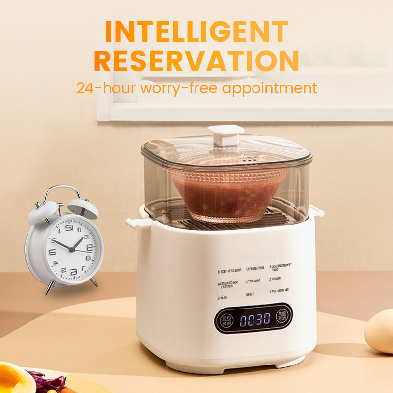 Mini Multi-Functional Egg Cooker Set with Smart Touch Panel📢📢Flash Sale: Ending in 3 Hours!⏰⏰