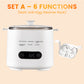 Mini Multi-Functional Egg Cooker Set with Smart Touch Panel📢📢Flash Sale: Ending in 3 Hours!⏰⏰