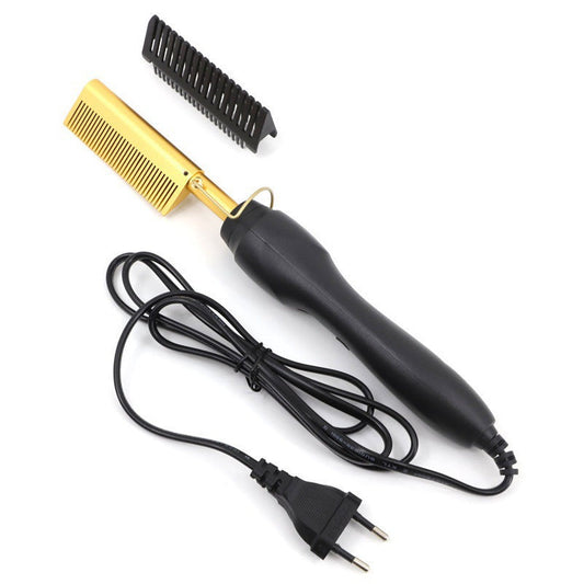 🔥Hot Sale（💥50%OFF）🔥Portable Electric Hair Straightening and Curling Comb