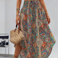 Women's Irregular Print Skirt
