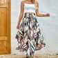 Women's Irregular Print Skirt