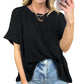 Women’s Cozy Ribbed Oversized T-Shirt