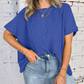 Women’s Cozy Ribbed Oversized T-Shirt