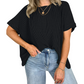 Women’s Cozy Ribbed Oversized T-Shirt