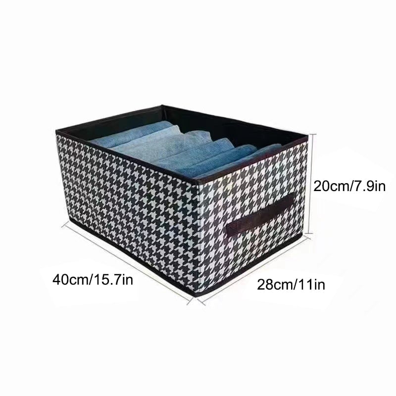 🔥 50% OFF! 👖 Foldable Jeans Organizer for Closet – Save 60% Space & Find Pants in 1 Second! 🏠