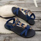 👡Summer Hot Sale - ONLY ￡14.99!! 💥 Women's Round-Toe Flat Breathable Sandals – Soft, Cushioned & Perfect for Summer Days & Holidays 🌸✨