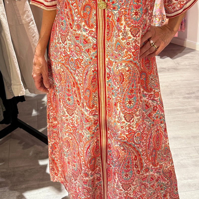 Women’s Comfortable Loose-Fit Print Dress