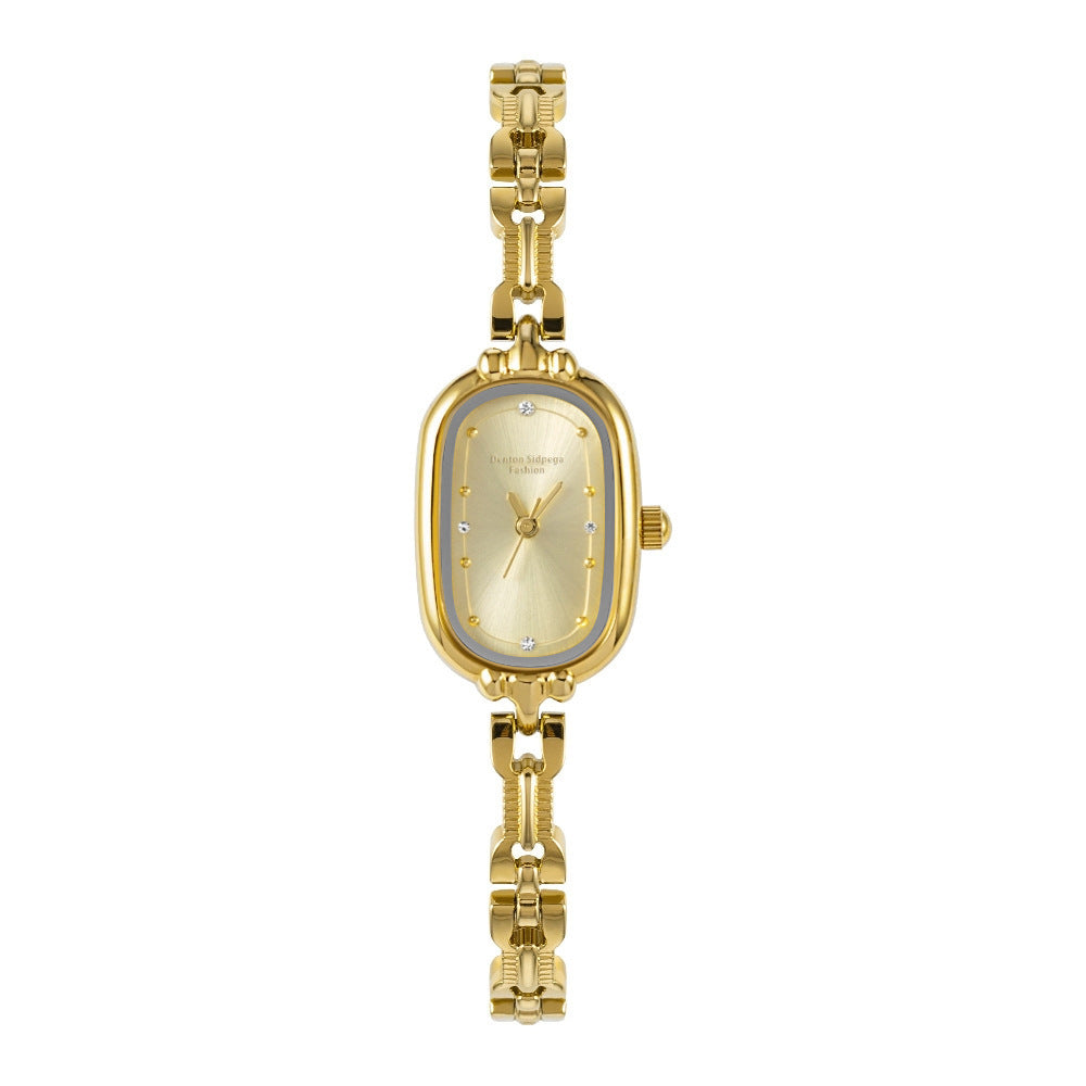 Women's Vintage Oval Bracelet Watch