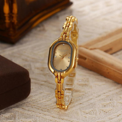 Women's Vintage Oval Bracelet Watch