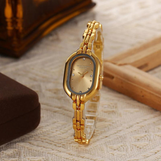 Women's Vintage Oval Bracelet Watch