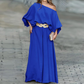 One-Shoulder Top & Wide-Leg Pants Set