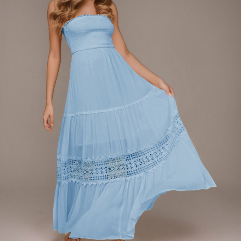 Elegant Bustier Long Dress