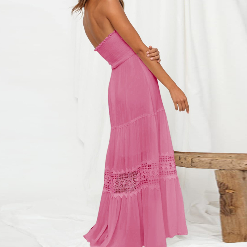 Elegant Bustier Long Dress