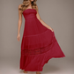 Elegant Bustier Long Dress