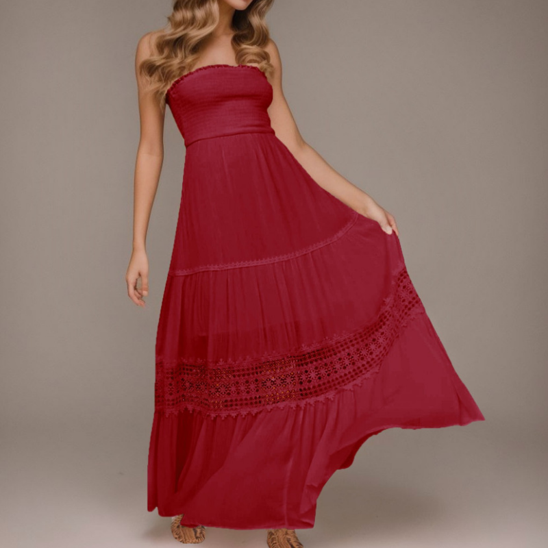 Elegant Bustier Long Dress