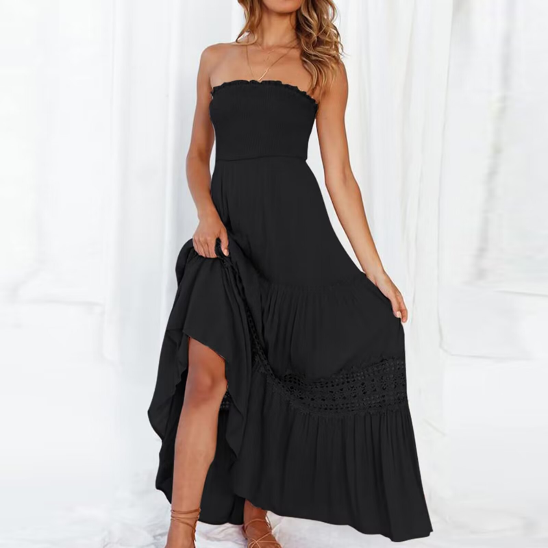 Elegant Bustier Long Dress