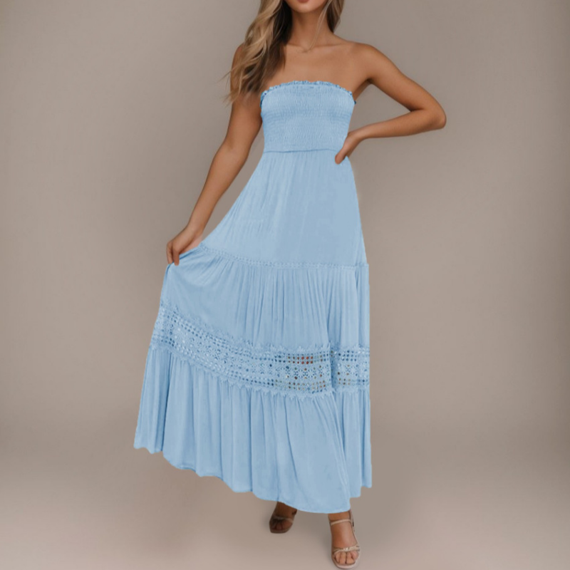 Elegant Bustier Long Dress