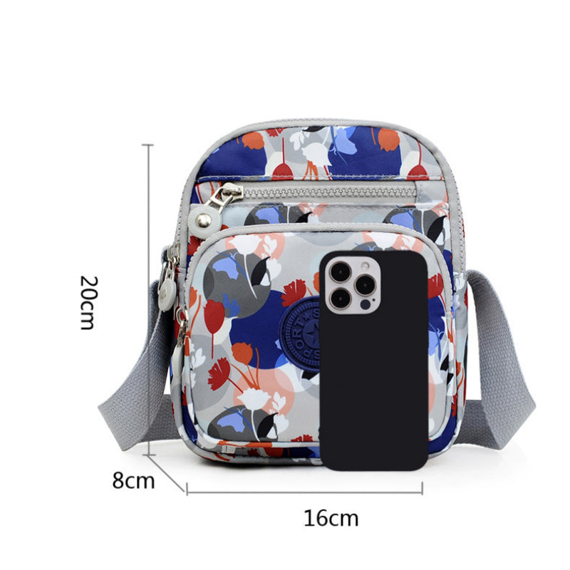 Fashionable Lightweight Bag with Multi-pocket Design