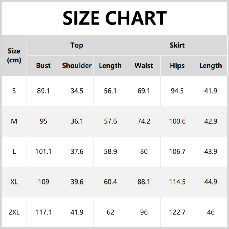 Women's Casual Sleeveless Top & Skirt Two-Piece Set