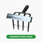 Multi-Function Weeding Rake Head