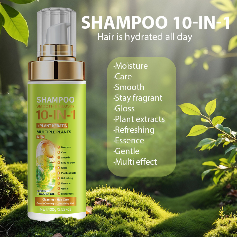 🔥Hot Deals-10-in-1 Plant-Based Essence Shampoo