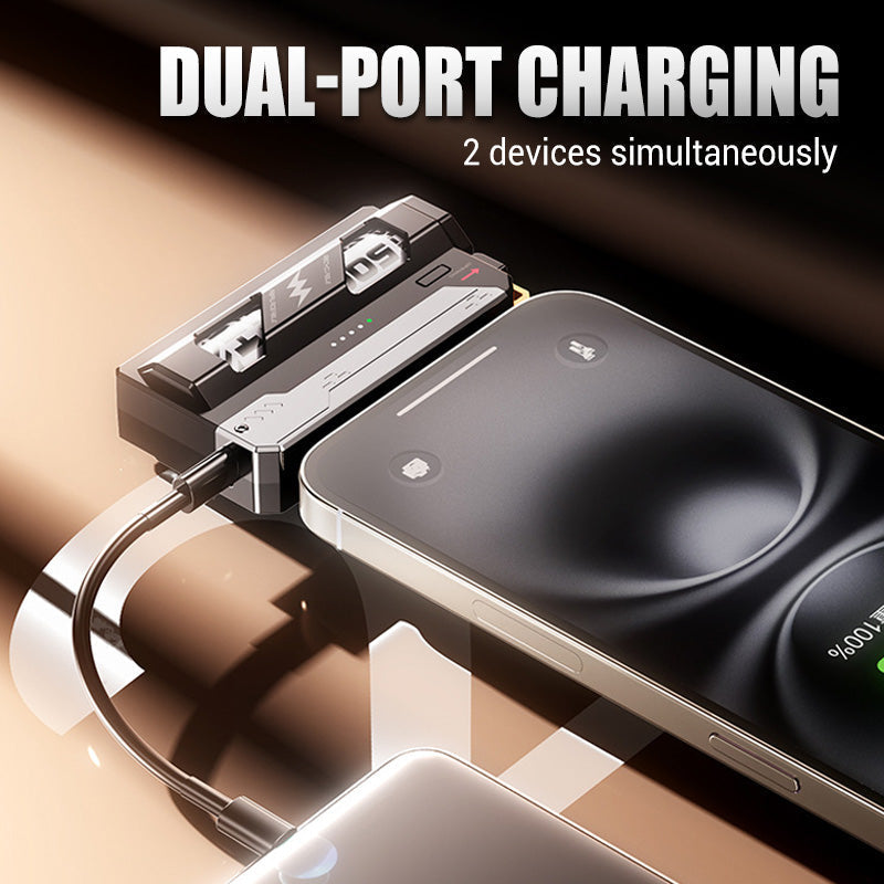 🔥NEW ARRIVAL LIMITED TIME OFFER🔥Portable Power Bank with Replaceable Battery