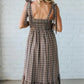Stylish Plaid Spaghetti Strap Dress