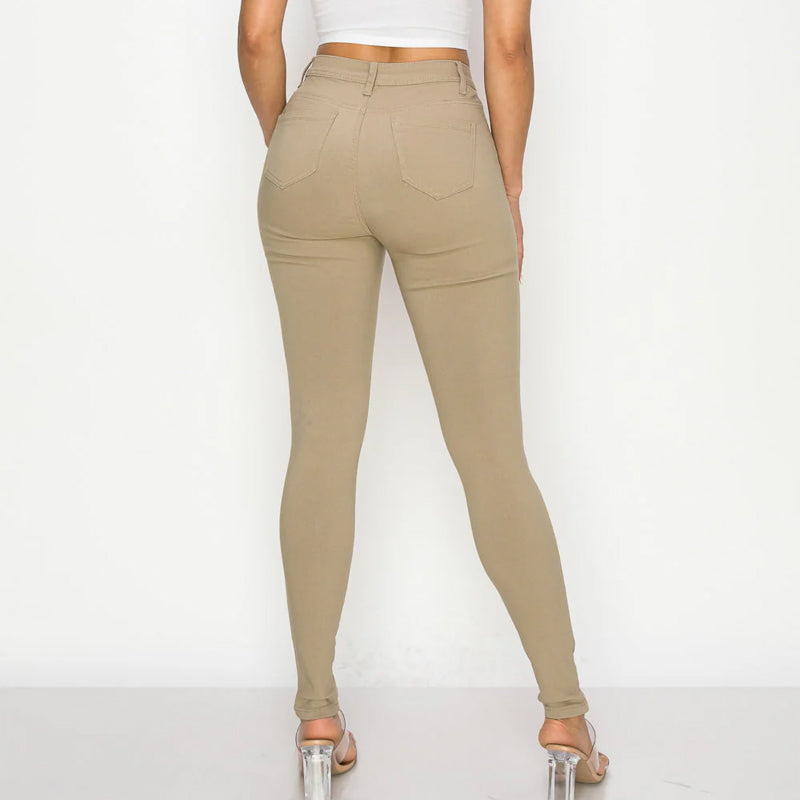 Women's High-Waisted Stretchy Slim-Fit Jeans