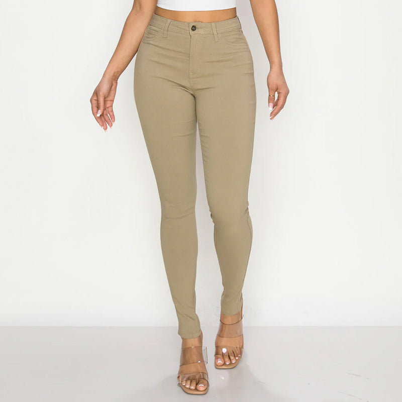Women's High-Waisted Stretchy Slim-Fit Jeans