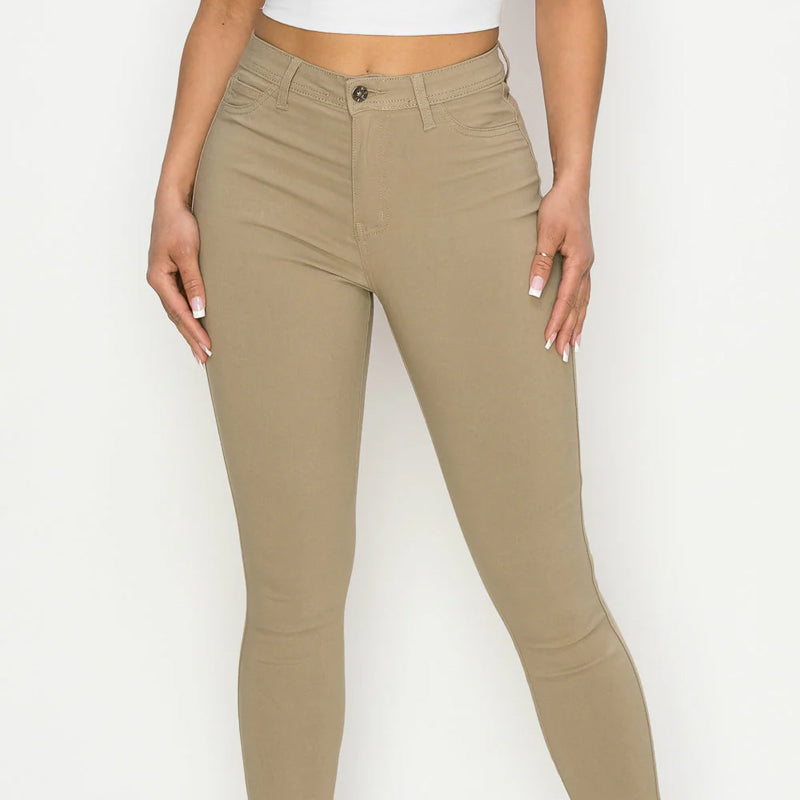 Women's High-Waisted Stretchy Slim-Fit Jeans