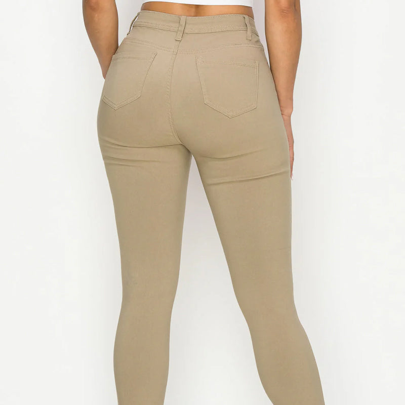 Women's High-Waisted Stretchy Slim-Fit Jeans